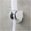 Wall Mounted Adjustable Shower Head Holder with Adjustable Angle for Handheld Bathroom Sprayer Gray 2
