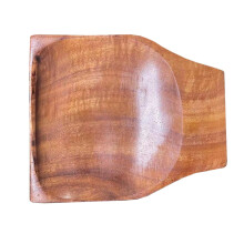 NUOLUX Wooden Spoon Holder Coffee Spoon Rest Kitchen Spoon Rest Wooden Tongs Wooden Teaspoon Chopstick Rest Acacia