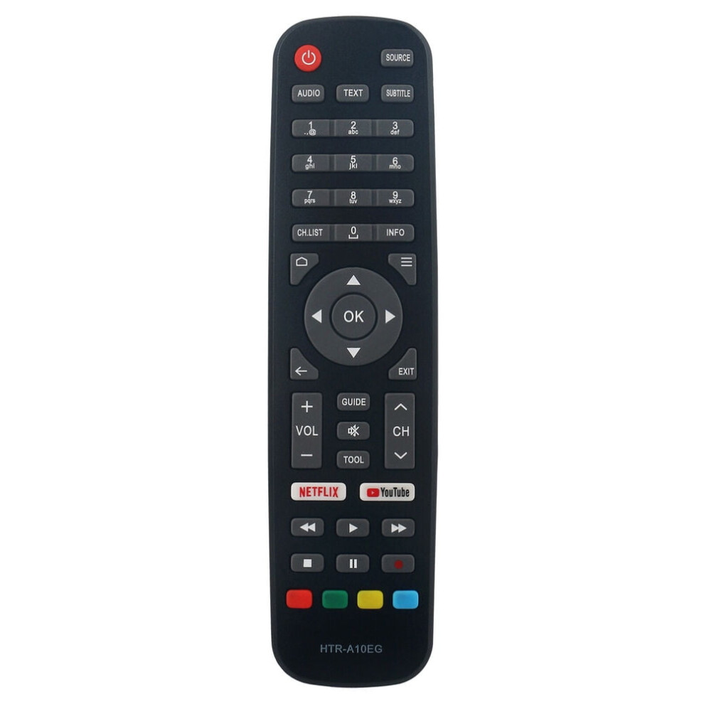 New Replace Htr-A10eg For Haier Led Lcd Smart Hdtv Tv Remote Control Htra10eg 9448990271559