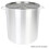 Stock Pot Lid, 100 Quart, Silver 4