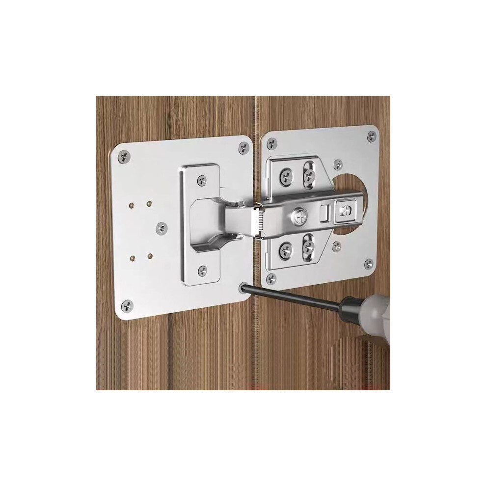 Stainless Steel Hinge Repair Plate 90X90mm Â 2-Pack 9450273642130