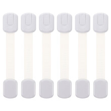 6pcs Child Safety Cabinet Lock Baby Proof Security Protector Cabinet Latch Lock
