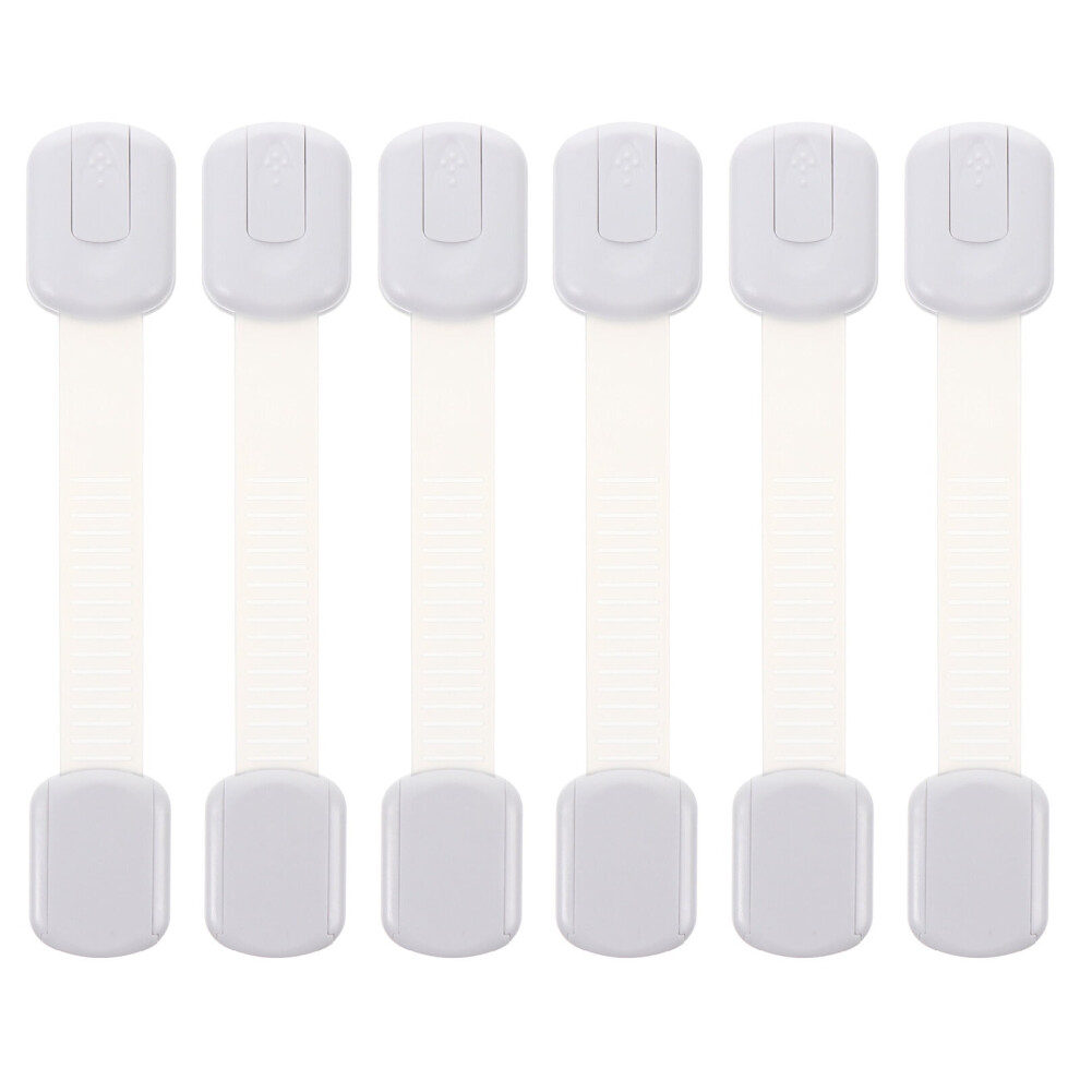 6pcs Child Safety Cabinet Lock Baby Proof Security Protector Cabinet Latch Lock