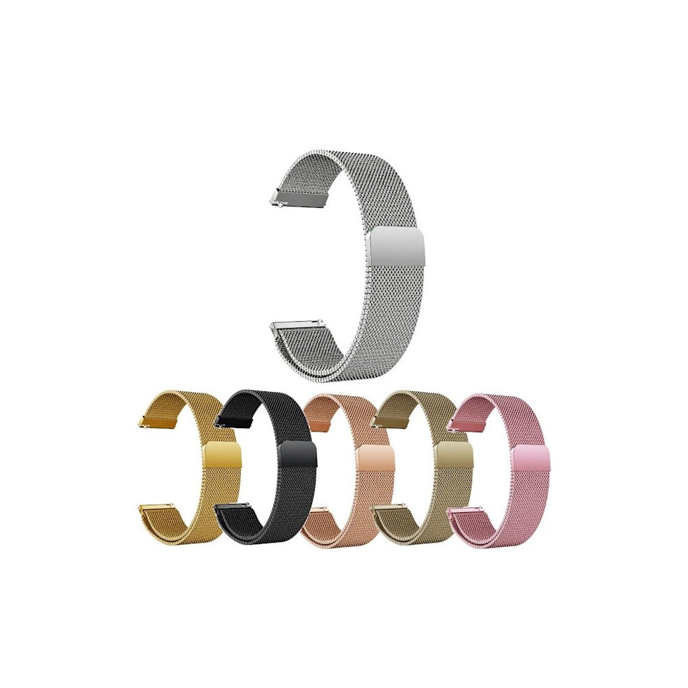 Skalo Milanese Loop For Mibro T2 - More Colors Silver 9450273642987