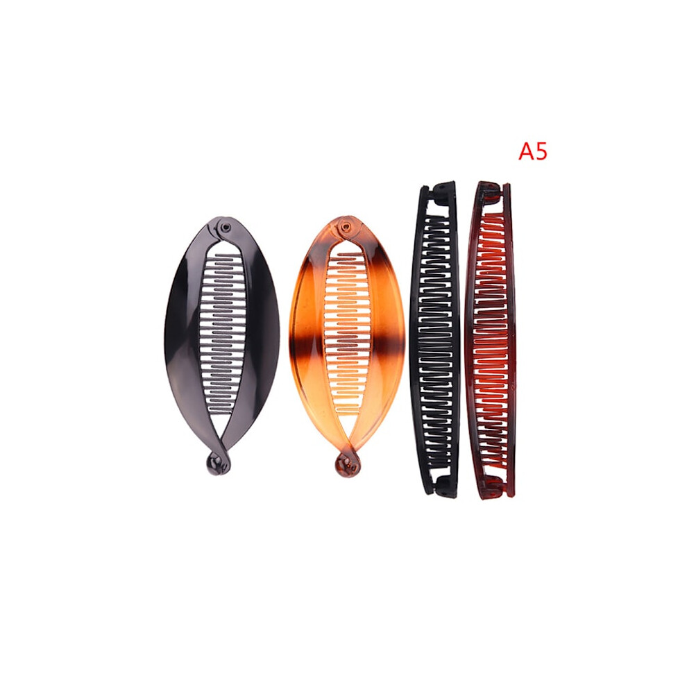 1Set Fish Shape Hair Claw Clips Banana Barrettes Hairpins Hair A5 9450273642918