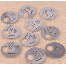 Delaman Hive Disc Stainless Steel Bee Door Box Entrance Gate Nest Entrance Hive Disc 10pcs