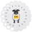 Knitting Needle Gauge Ruler 1