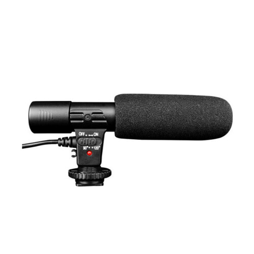 MIC-01 DV/Camera Stereo Microphone for DSLR Camera Camcorder, Photo