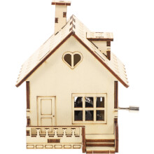 Kids Musical Plaything Vintage Wedding Decor Christmas Ornament Household Metal Wood Child Office