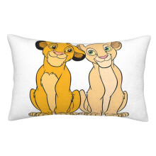 The Lion King Pillowcases, Super Soft and Cozy Fuzzy Pillow Cases with Zipper, 20x30 Inches, Bedroom, Sofa, Couch,All Seasons Pillow Case