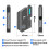 Mixse Chicken Eating Suit Game Keyboard Mouse Converter, Compatible with Android/iOS, Auto Gu-n Pressing, Bluetooth Gaming Controller 3