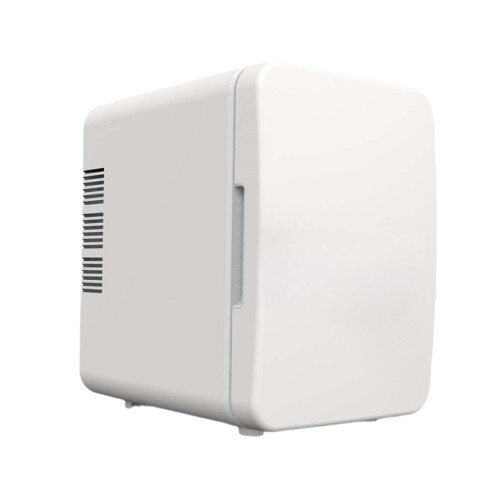 DOMELAY Mini Fridge Multifunction Compact Refrigerator for Outdoor and Office Desktop white 1