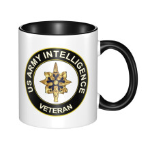 Us Army Military Intelligence Corps Veteran Ceramic Coffee Mug Classic Stylish Tea Cup for Restaurant Office Home Gift 11 oz