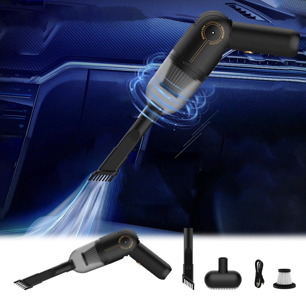 Rnemite-Amo Clearance! Wireless Charging Portable Car Vacuum Cleaner, Compatible With Household Use, Powerful Handheld High-Power 9555307194163