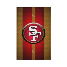 SF 49erss Switching Lights Single Leather Roman Frame Switch Panel Wall Panel Single Double/Pull Light Switch