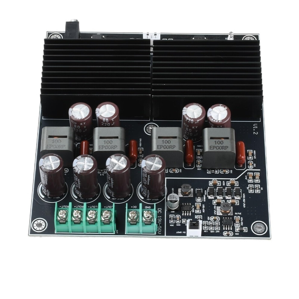 Tpa3255 Dual Core Stereo Amplifier Board 600W+600W Class D Audio Power 2 Channel 1950V 9070919661037