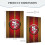 SF 49erss Switching Lights Single Leather Roman Frame Switch Panel Wall Panel Single Double/Pull Light Switch 5