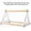 Parrot Training Stand with Triangular Stable Design, Wooden Tabletop Perch for Parakeet Cockatiel Conure 2