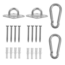 Mizh 1 Set/20pcs Multifunctional Hammock Swing Hook OutdoorSwing Chair Hammock Hook