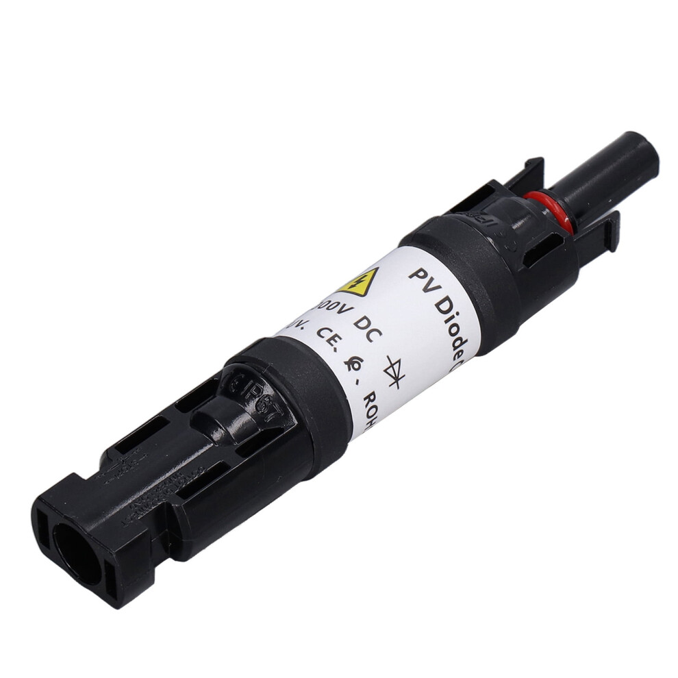 Dewin Pv Fuse Connector, Solar Pv Fuse Connector, Male Female Ip67 Waterproof Panel Cable Blocking Diode Holder 1000V Dc(30A) 9085618795662