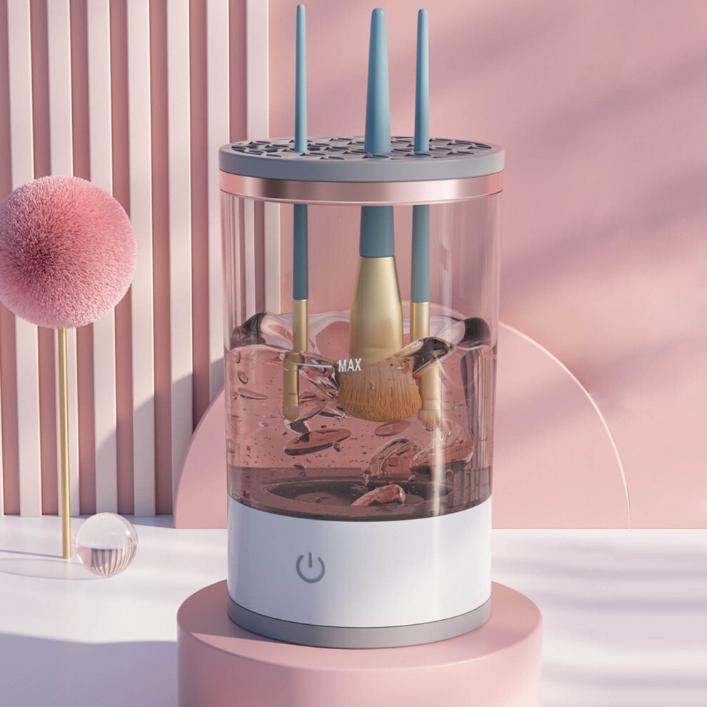 Herrnalise Brush Blender, Compatible with Brushly Pro, Automatic Spinning Makeup Brush Cleaner, Gift for Women