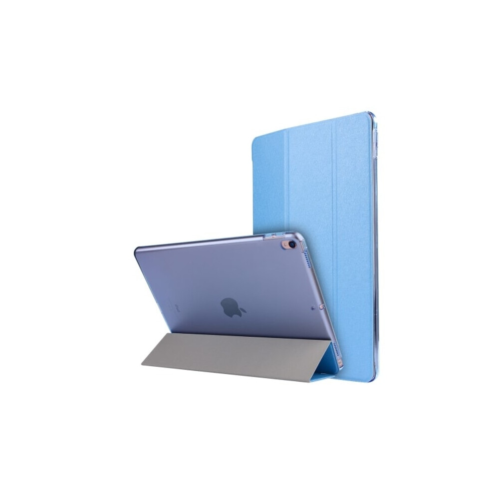 Compatible With Ipad Pro 2017 / Compatible With Ipad Air 2019 10.5" Tri-Fold Case - Light Blue 9085618798526