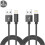 pcs top quality 3 m compatible with iphone black Black 1