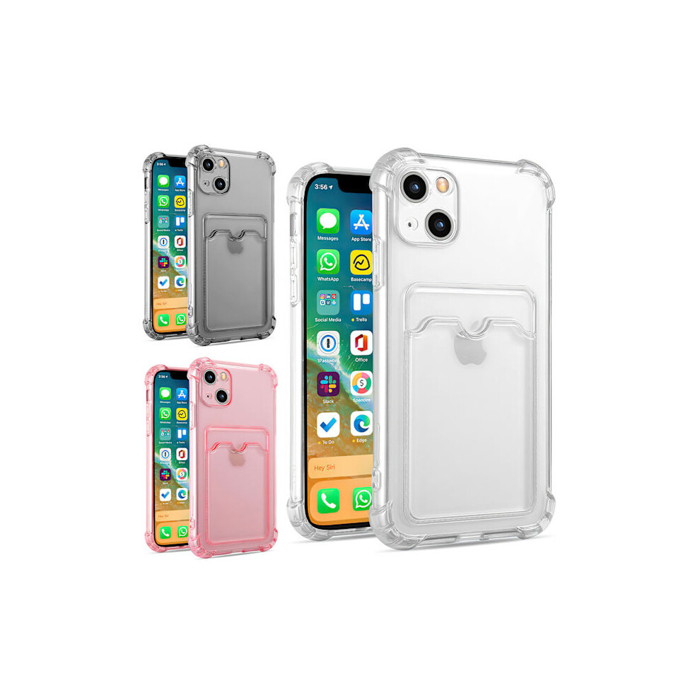 Compatible With Iphone 15 - Case / Protection / Card Slot Transparent 9085618798496