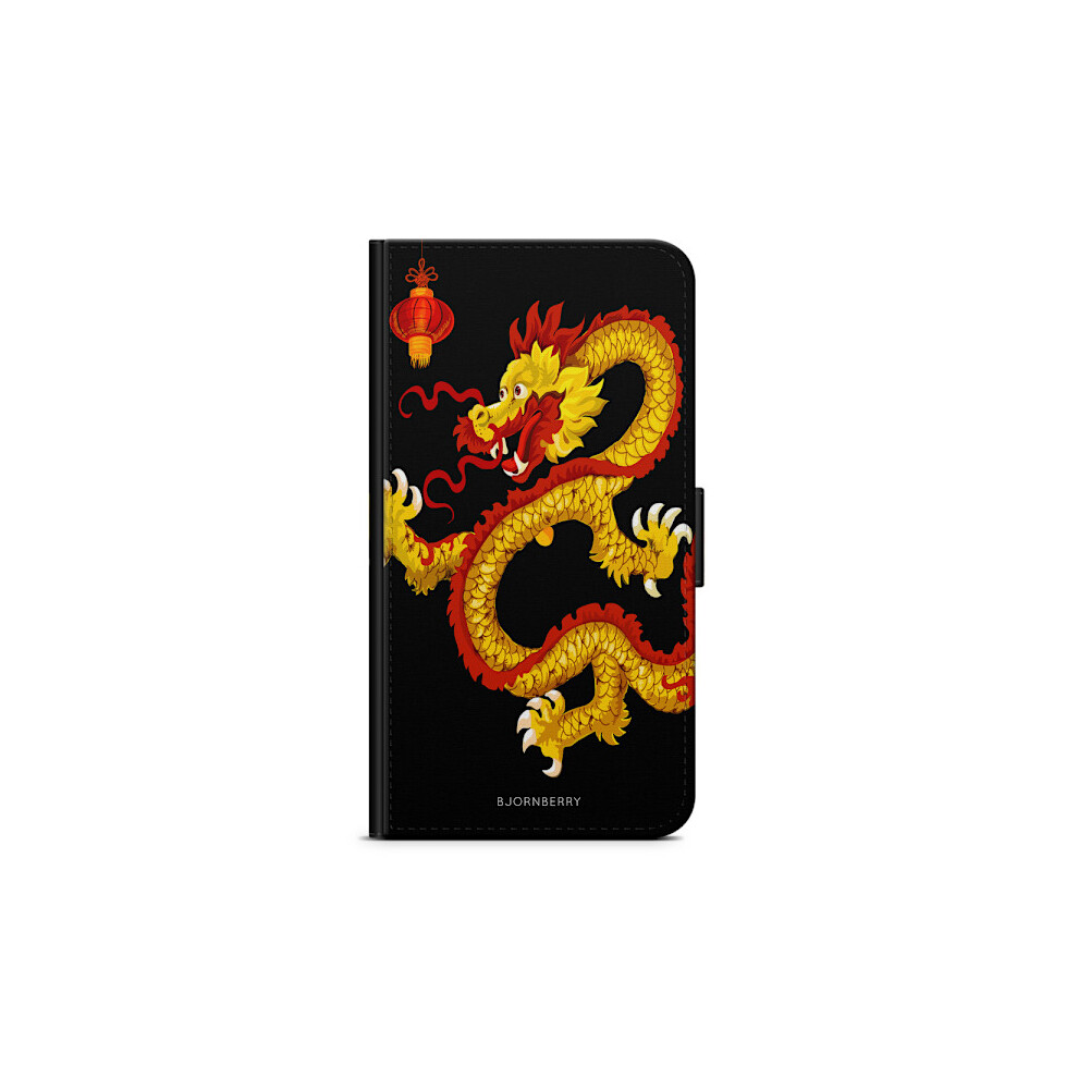 Bjornberry Case Compatible With Samsung Galaxy A6 (2018) - Dragon Yellow 9085618798618