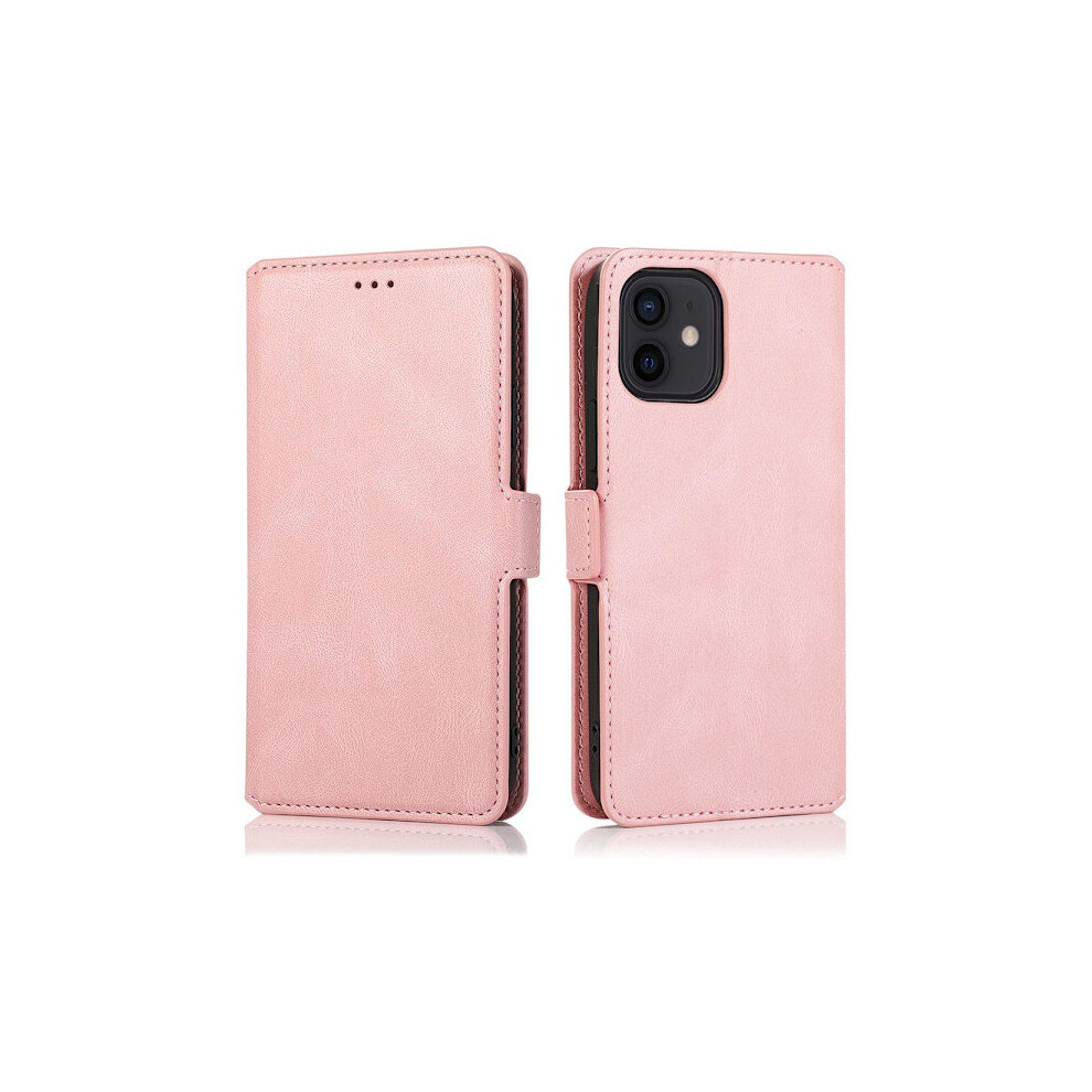 Compatible With Iphone 12 - Floveme Wallet Case Rose Gold 9085618798755