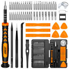 JOREST 59Pcs Small Precision Screwdriver Set with Torx T5, T6, T8, Mini Repair Tool Kit for MacBook, Computer, Laptop, iPhone, PS4 PS5, Xbox, Switch,