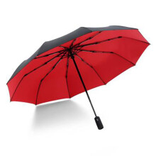 Automatic Windproof Folding Golf Umbrella with Large Canopy for Travel, Men and Women