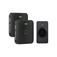 AVANTEK Wireless Doorbell, 1000ft Long Range Door Bells, IP55 Waterproof Doorbell Wireless, 5 Levels Volume, 52 Melodies, LED Flash, Doorbell Wireles