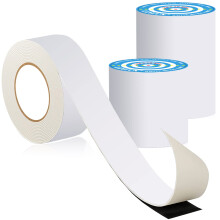 LANUCN White Waterproof Butyl Tape, Tenacious Sealant Tape for Sealing Roof Caravan Seam Pipe Jointing Leaks Repair kit Outdoor Use (5cm x 5m x 1roll