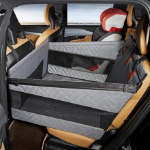 Waterproof NonSlip Dog Car Seat Cover for Toyota Reiz Mark X 20072016 ScratchResistant Grey