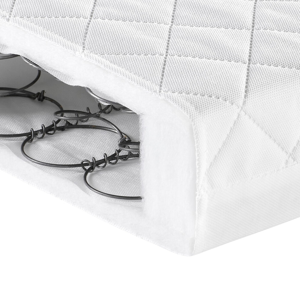 Deluxe Sprung Cot Bed Mattress - 140 X 70 Cm Babymore