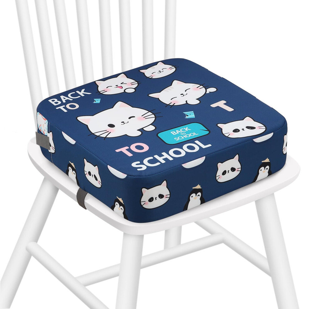 Booster Seat Dining Chair,Portable Toddler Booster Cushion For Dining Table, Travel Heightening Cushion Booster Seat For Baby Kids Child Zicac