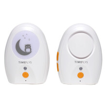 TimeFlys Audio Baby Monitor Paladin Upgrade Version Portable Rechargeable Extra Long Range up to 2000 Feet Night Light Crystal Clear Sound Camping