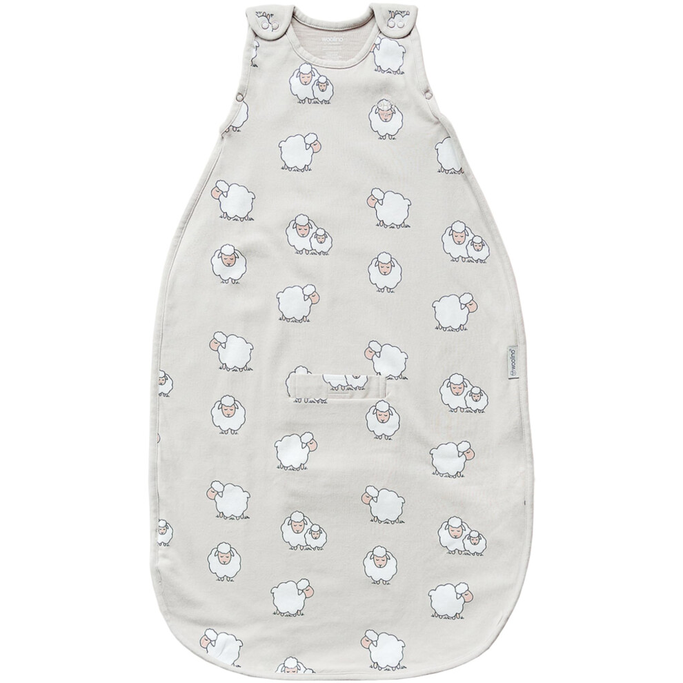 4 Season Sleep Sack - Ultimate Merino Wool Sleeping Bag - Two-Way Zipper Adjustable Universal Size Sleep Sack For Baby (2-24 Months) - Sheep Woolino