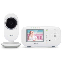 VTech VM320 2.4 Inch Digital Video Full-Color Baby Monitor with Automatic Night Vision White