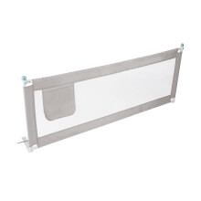 Trintion Bed Guard Bed Rail 180x80cm Kids Bed Guard Bed Rail Foldable Safety Bed Guard Safety Bed Rail(Gray)