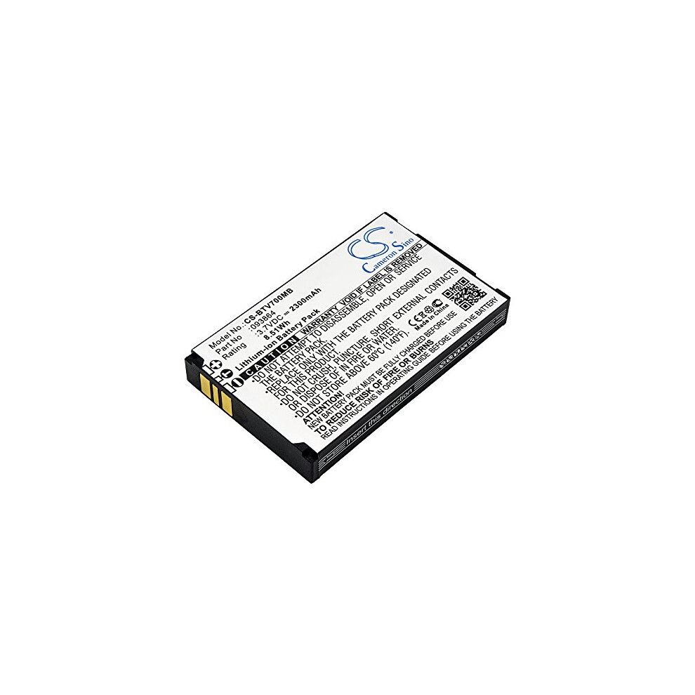 Battery Replaces 093864 Compatible With [Bt] Baby Monitor 7500, Video Baby Monitor 7000, Video Baby Monitor 7500 Lightshow, For [Oricom] Black Techtek
