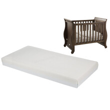 Restorology Premium Quality Baby Travel Cot Mattress Fits Most Graco/M&P/Babylo Deluxe/BabyBj?rn/Silver Cross/Toddler cot Mattress - Removable