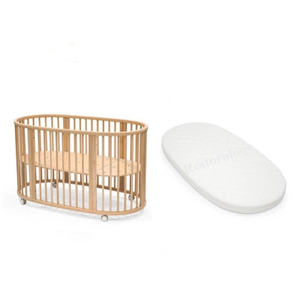 Stokke Sleepi Mini Mattress - Extra Thick Foam, Made To Perfectly Fit The Stokke Sleepi V3 Mini - Removable Washable Zip Cover (Size : 75 Restorology