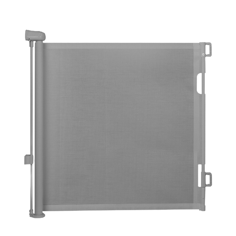 Retractable Baby Gate Staircase Door Stair Gate, Children & Pet Safety Door Extend Up To 140Cm Wide / 86Cm High Baby Door, Dog Door & Pet Door For Eidoct