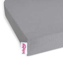 Babybay XXL Jersey Cover for bedside sleeper Cot, Grey