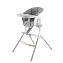 B?ABA - Up and Down III - Baby High Chair - Food Chair For Baby and Children - Adjustable to 6 Different Heights - Ergonomic - Removable Tray Table -