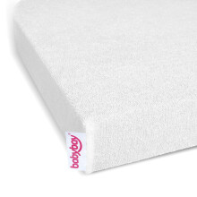 babybay terry cover with membrane suitable for model Original and Light, white