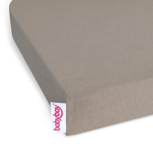 Babybay Jersey Cover for bedside sleeper Cot, Nougat