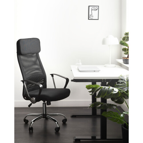 Beliani Office Chair PIONEER II Black 1